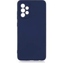 Samsung Galaxy A72 Kılıf Kılıf İçi Kadifeli Esnek Kadifon Lansman Premium Silikon Case Cover