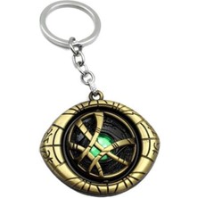 Sarı Dönen Mekanizma Kolye ve Anahtarlık, Hareketli Metal Tasarım