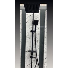 Siyah Banyo Bataryası Seti 2 Li Set
