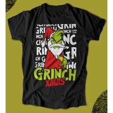 Butişört 'grinch - Xmass‘  Baskılı 'regular-Fit' Unisex Tişört