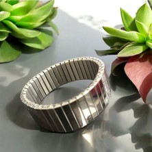 Luxury Steel Silver Renk Çelik Bileklik