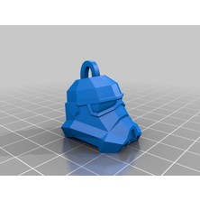 BYR Stormtrooper Anahtar Zinciri (Plastik Aparattır) 3D