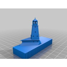 BYR Ludington North Dalgawater Deniz Feneri (Plastik Aparattır!!!) 3D