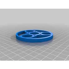 BYR Fidget Spinner Tekerlek (Plastik Aparattır!!!) 3D