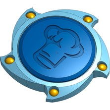 BYR Makers Muse'dan Esinlenerek Savaş Spinner (Plastik Aparattır!!!) 3D