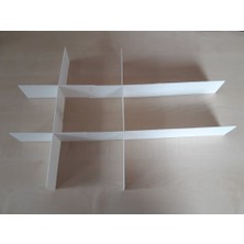 BYR Özelleştirilebilir Çekmece Bölücü / Çekmece Organizatörü (Sadece Plastik Aparattır!!!) 3D