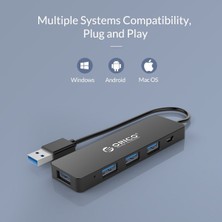 Orico USB Çoklayıcı Çoğaltıcı Hub 4 Port (USB 2.0)
