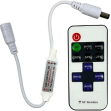 Dora Led Rf Uzaktan Kumandalı Şerit LED Dimmer LED Işık Kontrolü 12V/24V