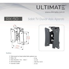 Ultimate 15' - 32'  Televizyon Askı Aparatı RX-50