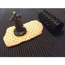 BYR 28MM Temel Tuğla Veya Taş Doku Rulosu (Sadece Plastik Aparattır!!!) 3D