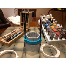 BYR Citadel Su Kabı Boya Fırçası Tutucuları (Sadece Plastik Aparattır!!!) 3D