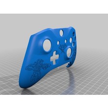 BYR Xbox One S Özel Denetleyici Kabuğu - Halo Sürümü (Sadece Plastik Aparattır!!!) 3D