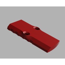 BYR Rmr Kesim Kapak Plakası (Brownells G17 Slayt) (Sadece Plastik Aparattır!!!) 3D