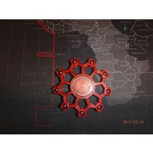 BYR 7/32 "top Rulman Fidget Spinner - WINGNUT2K #3 (Plastik Aparattır!!!) 3D