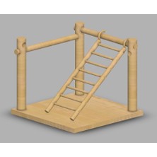 BYR Küçük Kuş Modüler Oyun Istasyonu (Sadece Plastik Aparattır!!!) 3D