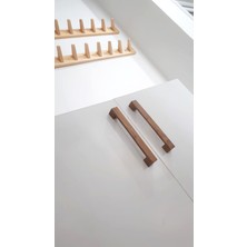 Wholewood Zen Ahşap Mobilya Dolap Kulpu 160 Mm Kahverengi