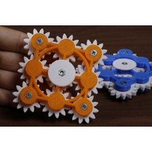 BYR 9 Dişli Fidget Spinner (Plastik Aparattır!!!) 3D