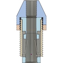 BYR Mermi Besleme Die 38/357 (Sadece Plastik Aparattır!!!) 3D