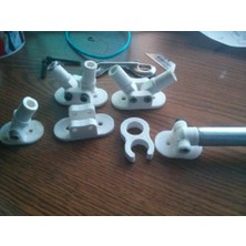 BYR Ördek Teknesi Kör Için Bimini Bağlantı Bimini Fittingleri (Sadece Plastik Aparattır!!!) 3D