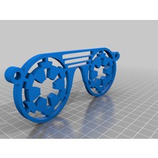 BYR Yıldız Savaşları Imparatorluk Empire Sunglasses Yenilik Deklanşör (Sadece Plastik Aparattır!!!) 3D