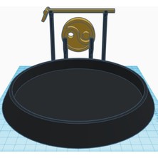 BYR Mini Zen Bahçesi (Sadece Plastik Aparattır!!!) 3D