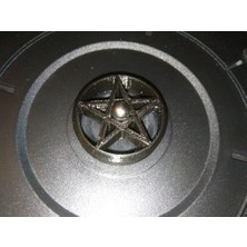 BYR Pentagram 45 Rpm Kayıt Çalar Adaptörü (Sadece Plastik Aparattır!!!) 3D