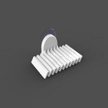 BYR Modern Sabun Yemeği Duvarı Monte (Sadece Plastik Aparattır!!!) 3D