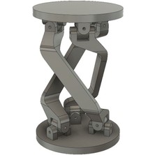 BYR Iki Yuvarlanan Küreyi Taklit Eden Evrensel Ortak Şey (Sadece Plastik Aparattır!!!) 3D