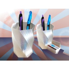 BYR Çekmece Bükümü ile Kalem Kupası Tutucu (Plastik Aparattır!!!) 3D