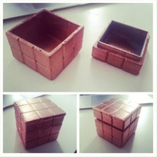 BYR Rubik Küp Kutusu (Sadece Plastik Aparattır!!!) 3D