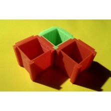 BYR Genişletilebilir Kırlangıç  Konteyner Sistemi (Sadece Plastik Aparattır!!!) 3D