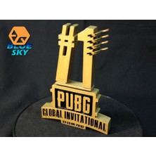 BYR Pubg Global Invitational 2018 Sembolü (Sadece Plastik Aparattır!!!) 3D