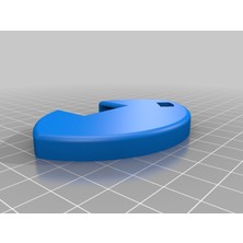 BYR Agamotto Eye Için Pil Tutucu ve Infinity Stone (Sadece Plastik Aparattır!!!) 3D