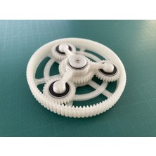 BYR Episiklik Fidget Spinner (Sadece Plastik Aparattır!!!) 3D