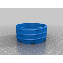 BYR Yemyeşil Yuvarlak Sabun Kabı/seyahat Kabı (Sadece Plastik Aparattır!!!) 3D