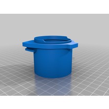 BYR Breville Barista Express (Sage) Için Kahve Hacmi (Sadece Plastik Aparattır) 3D