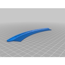 BYR En Sevdiğim Tarak (Sadece Plastik Aparattır) 3D