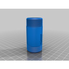 BYR Açık/hayatta Kalma Aktif Karbon Su Filtresi (Sadece Plastik Aparattır) 3D