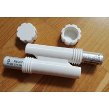 BYR Çift Aa Konteyner A.k.a. Lr/hr 6 Doppelrohr V1 (Sadece Plastik Aparattır) 3D