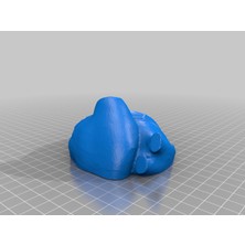 BYR Dört Bölmeli Kalp Şeklinde Çikolata Kutusu (Mıknatıs Delikleri) (Sadece Plastik Aparattır) 3D