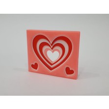 BYR Kalp. Sevgililer Günü'nde Sevdiklerinize Hediye. (Sadece Plastik Aparattır) 3D