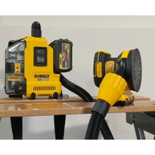 BYR Dewalt™ Airlock™ Uyumlu, Çevirmeli Kilitli Toz Toplayıcı Bağlantısı (Sadece Plastik Aparattır!!!) 3D