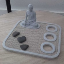 BYR Buda Zen Bahçesi (Sadece Plastik Aparattır!!!) 3D