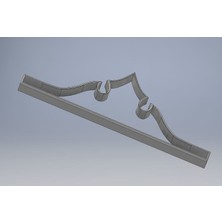 BYR Uyuyan Güzel Taç - Kurabiye Kesici (Plastik Aparattır!!!) 3D