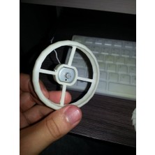 BYR Küçük Dc Electric Motor Fan (Plastik Aparattır!!!) 3D