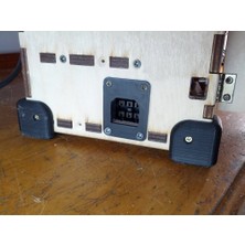 BYR Printrbot Go Için Xbox 360 Psu Soket Muhafazası (Sadece Plastik Aparattır!!!) 3D