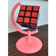 BYR Rubiks Küp Tutucu (Sadece Plastik Aparattır) 3D
