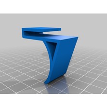 BYR Başucu Uzaktan Kumanda Askısı (Sadece Plastik Aparattır!!!) 3D