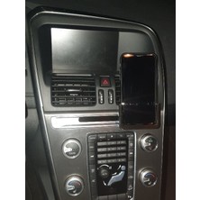 BYR Volvo XC60 iPhone Xr (Slim Cover Ile) Cd-Yuvası Montajı (Sadece Plastik Aparattır!!!) 3D