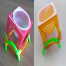 BYR Kaymaz Yoğurt Destek / Destek Kaymaz Yoğurt (Sadece Plastik Aparattır!!!) 3D